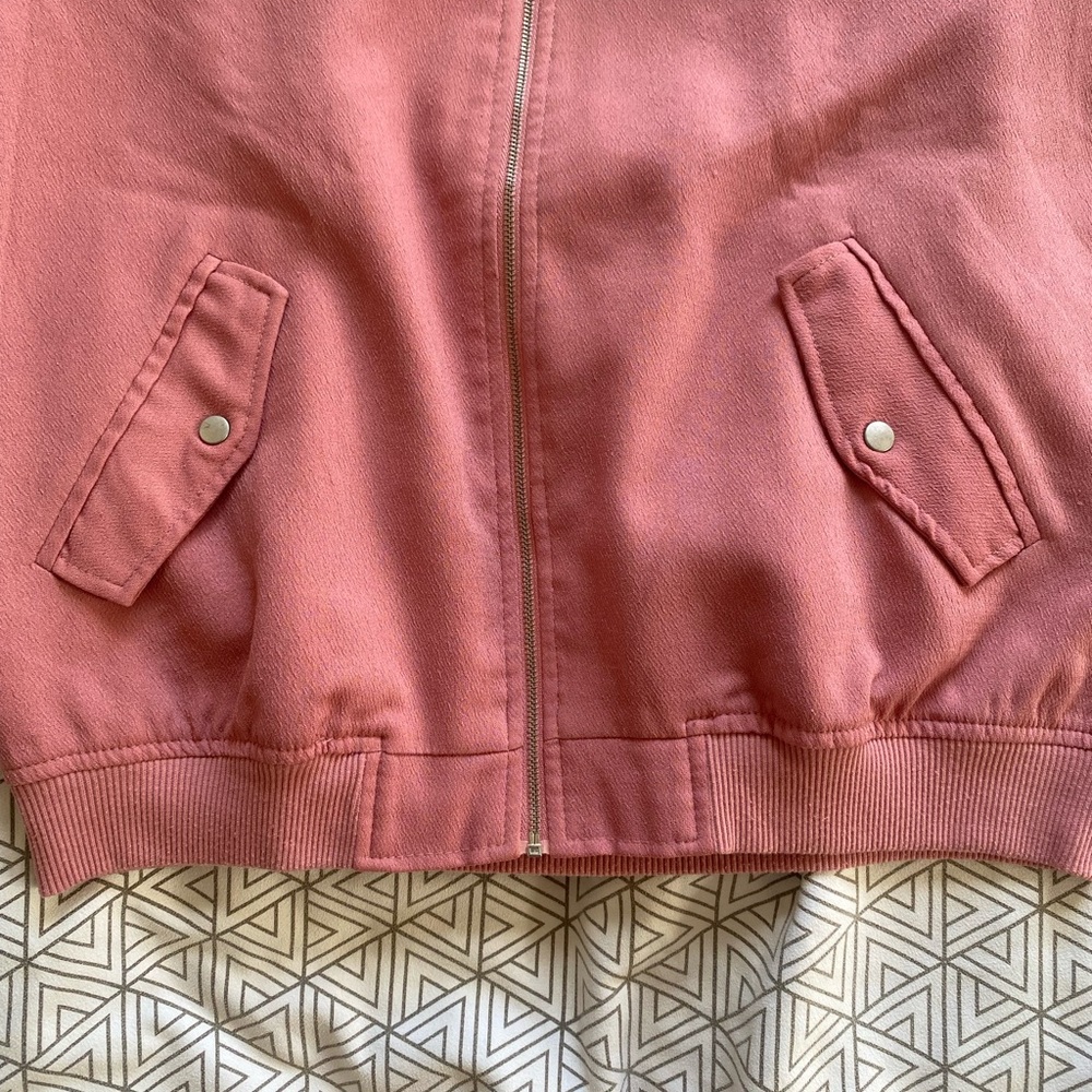 Pink Bomber Jacket - Picture 3 of 4